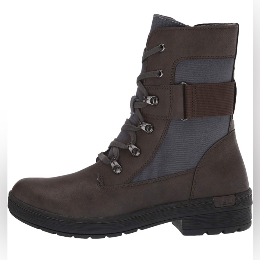 New JBU by Jambu Women's Stevie Water-Resistant Combat Boot Size 8